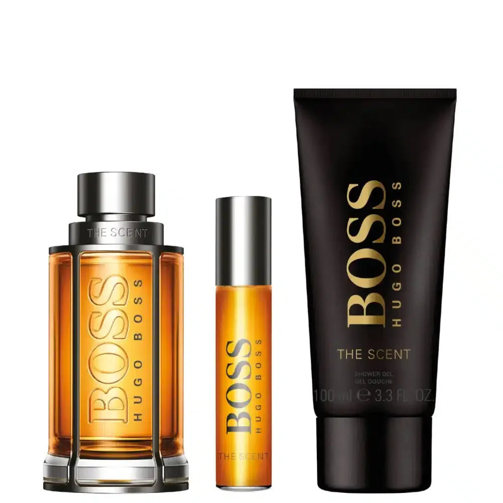 SET BOSS THE SCENT EDT 100ML +10ML + SHOWER GEL 100ML