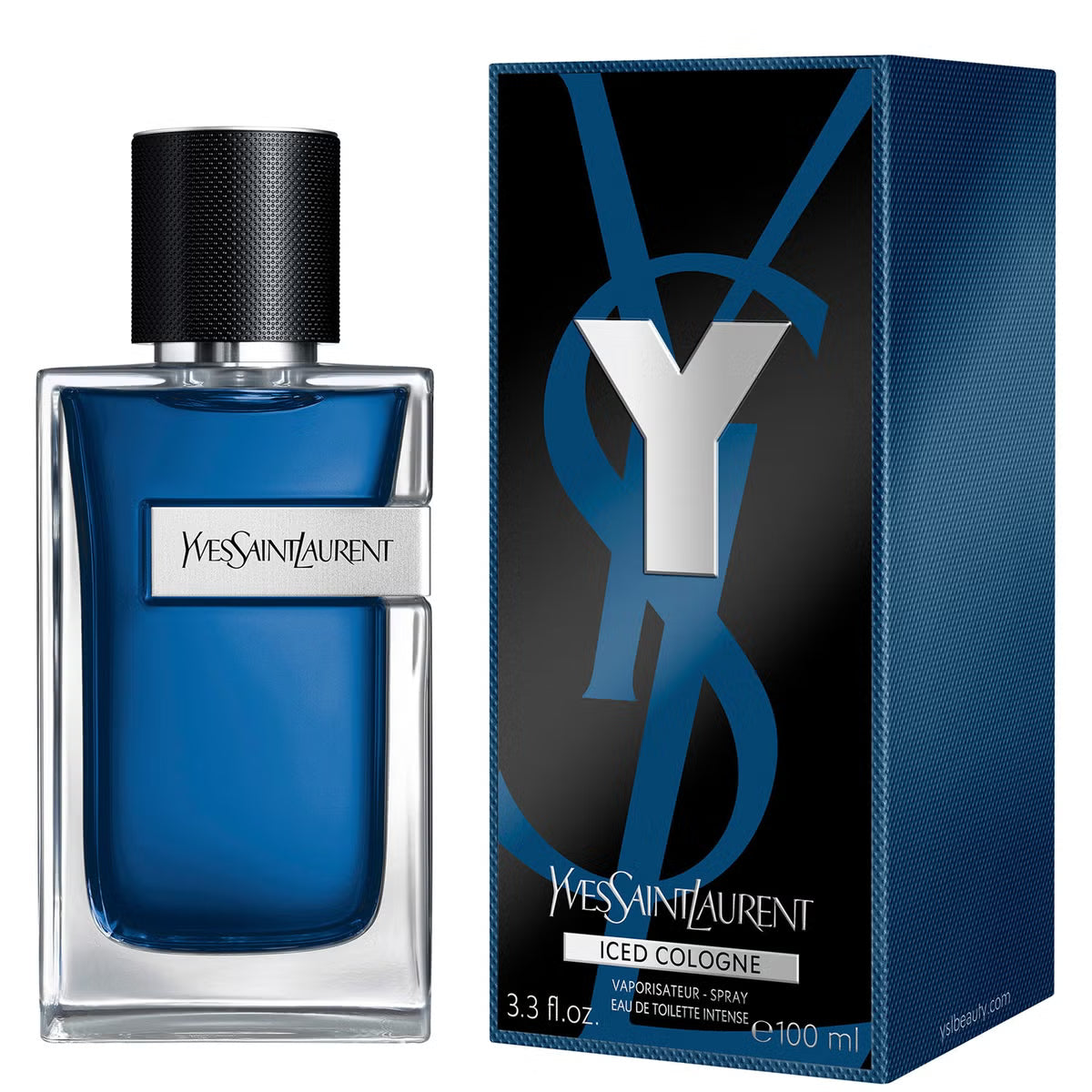 YVES SAINT LAURENT Men's Y Iced Cologne Intense EDT 100ml