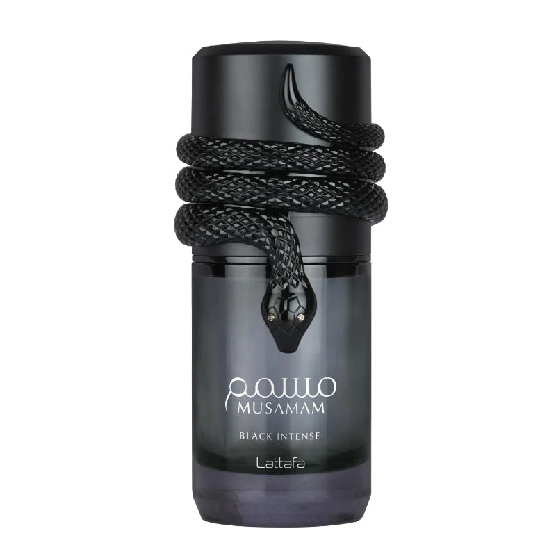 LATTAFA Men's Musamam Black Intense EDP