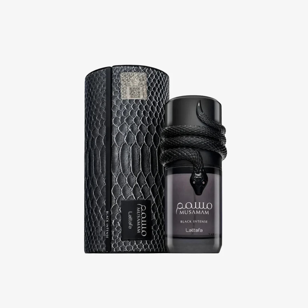 LATTAFA Men's Musamam Black Intense EDP