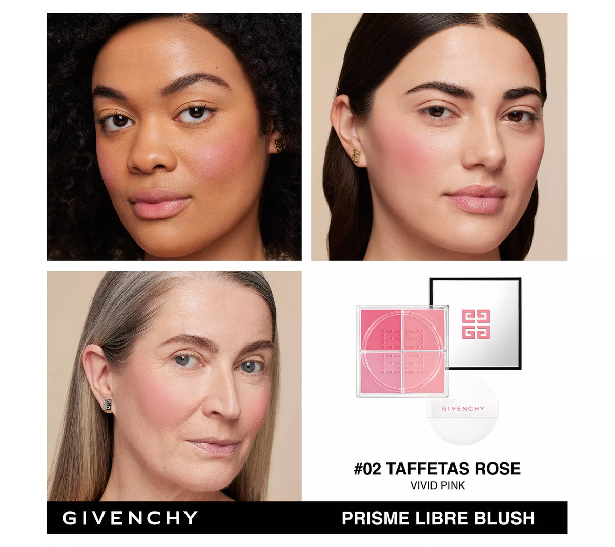 Givenchy The Perfecto Look Prisme Libre Blush + Mini Rose Perfecto Lipstick Set