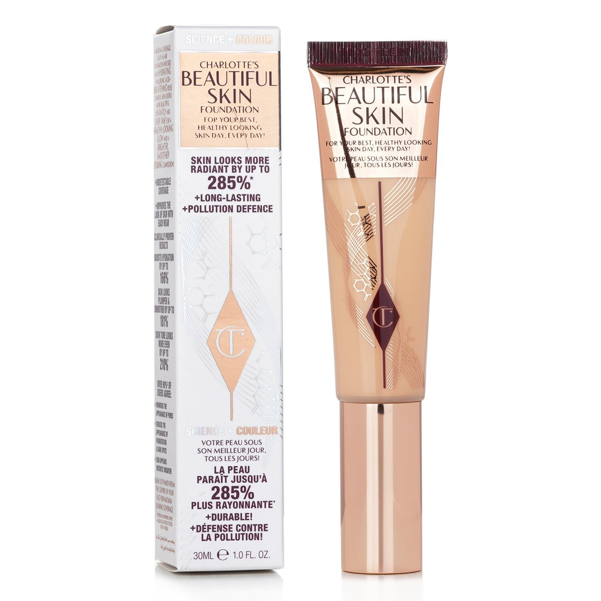 Charlotte Tilbury 2 Neutral Beautiful Skin Foundation