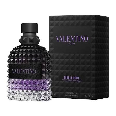 VALENTINO GARAVANI Men's Uomo Born In Roma Purple Melancholia EDT 100ml