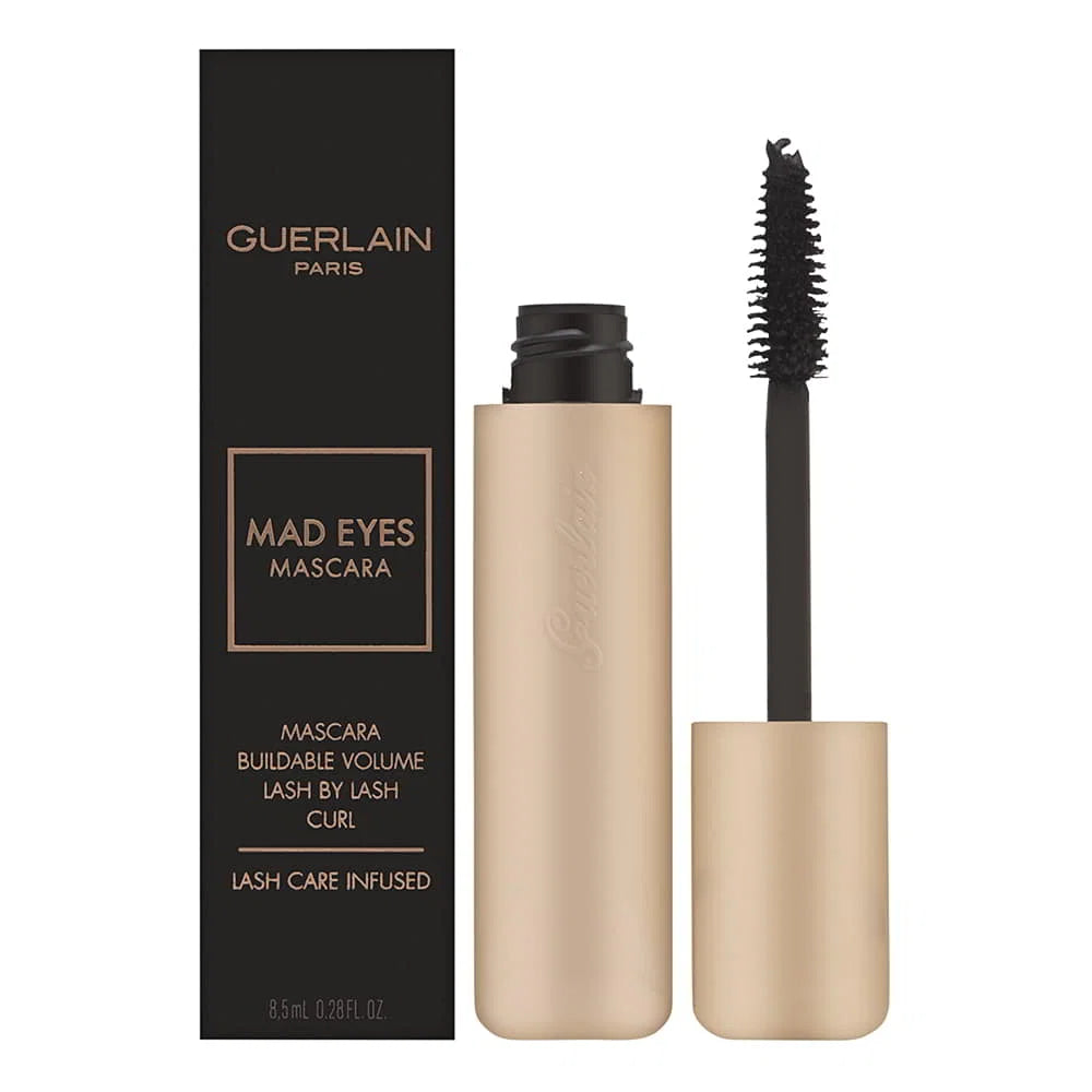 Guerlain Mad Eyes Buildable Volume Lash by Lash Curl Mascara 01 Mad Black