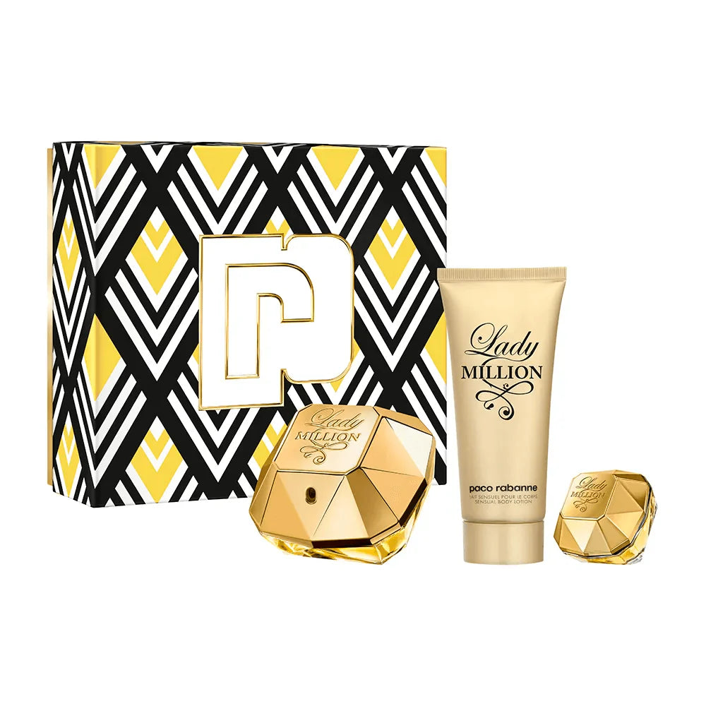 PACO RABANNE LADY MILLION EDP 80ML+LOTIONBN 100ML+SAMPLE 5ML