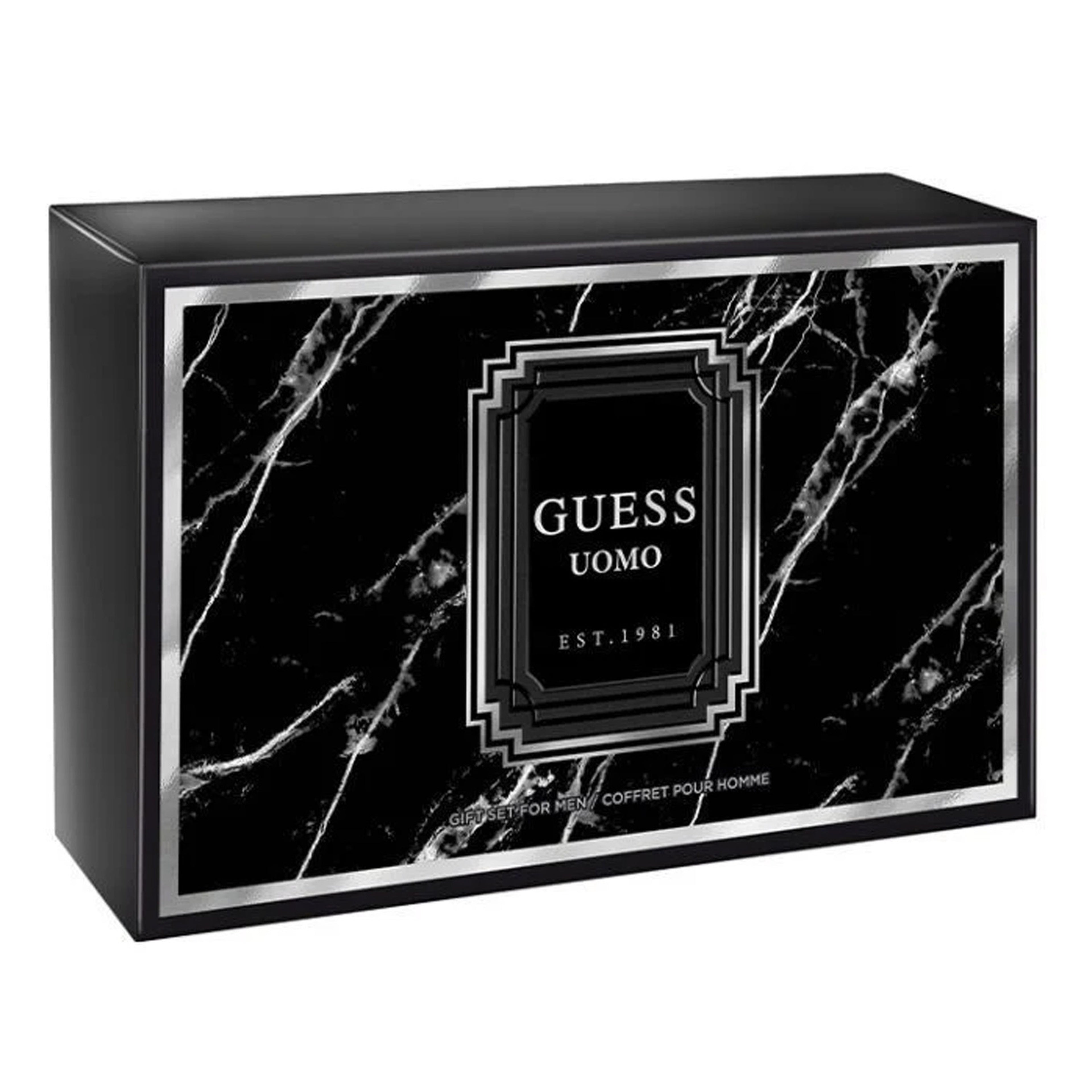 GUESS UOMO EDT 100ML +BODY SPRAY 226ML + SHOWER GEL 100ML +BAG