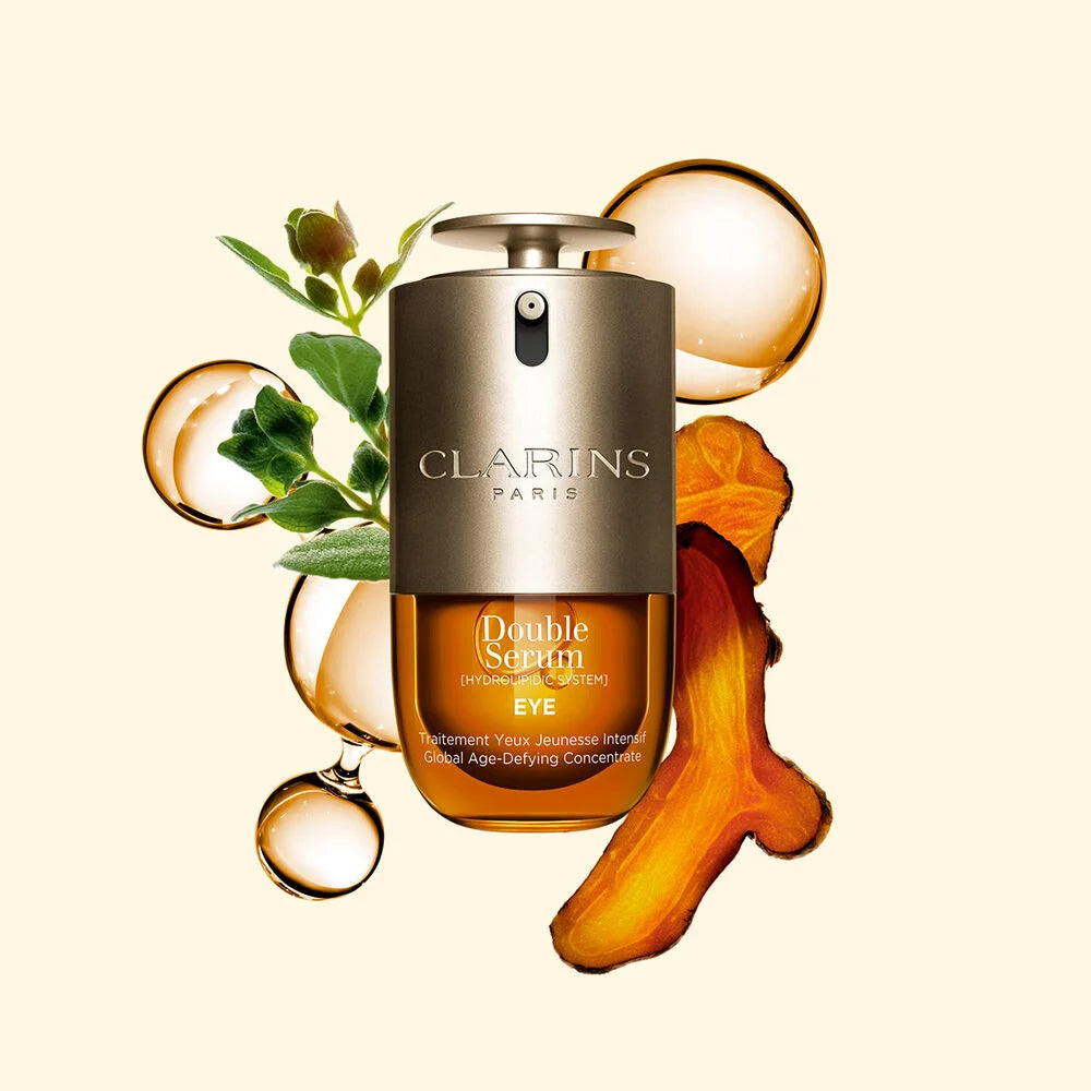 DOUBLE SERUM® Eye Brightening + Depuffing Anti-Aging Concentrate