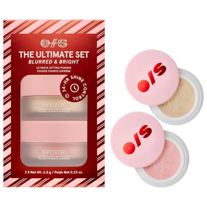ONE/SIZE The Ultimate Set Blurred & Bright Setting Powder Duo – Translucent & Ultra Pink