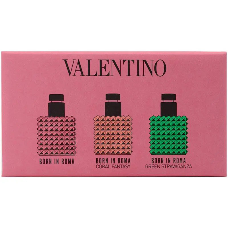 Set Valentino Perfume Mini Gift Set For Women Born In Roma 6ml x 3