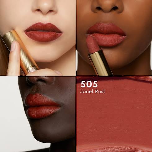 GUCCI Ladies Rouge A Levres Mat Lip Colour 0.12 oz # 505 Janet Rust Makeup